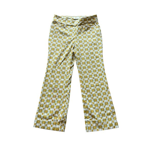 Spartina 449 Pants - Spartina Womens Pants Casual Patterned Elastic Waist Size Small Stretchy